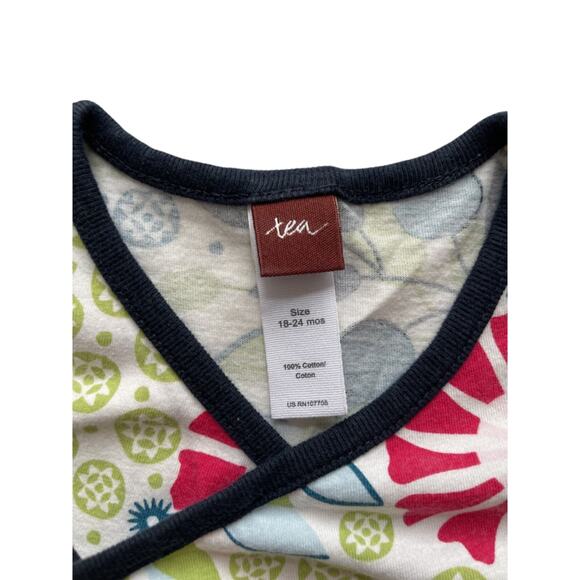 Tea Collection Floral Wrap Tunic Size 18-24m - Picture 4 of 4